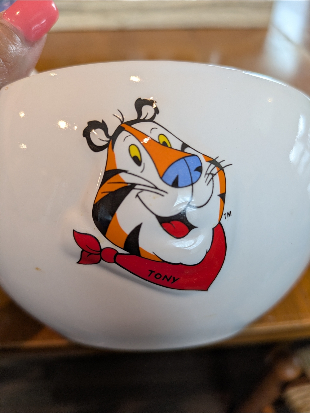 Tony the Tiger Kellogg’s Cereal Bowls Set of 2 Vintage 2001